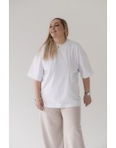 Marškinėliai BASIC UNISEX. WHITE